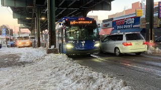 Bx4 6303 Ride from Westchester Ave/ Elder ave to Westchester Ave/ White Plains Road 