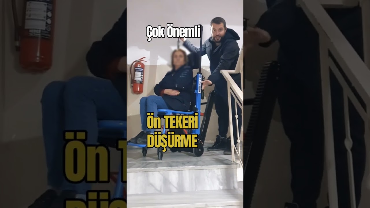 Sandalye tipi Mobil Asansör nasıl kullanılır? Engelli merdiven tırmanıcı nasıl kullanılır? E-MOTİON
