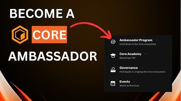 How to Become a Core Ambassador (TUTORIAL)