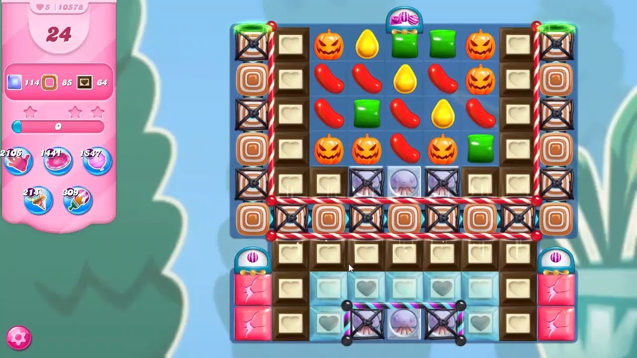 Candy Crush Saga Level 10566 NO BOOSTERS - YouTube