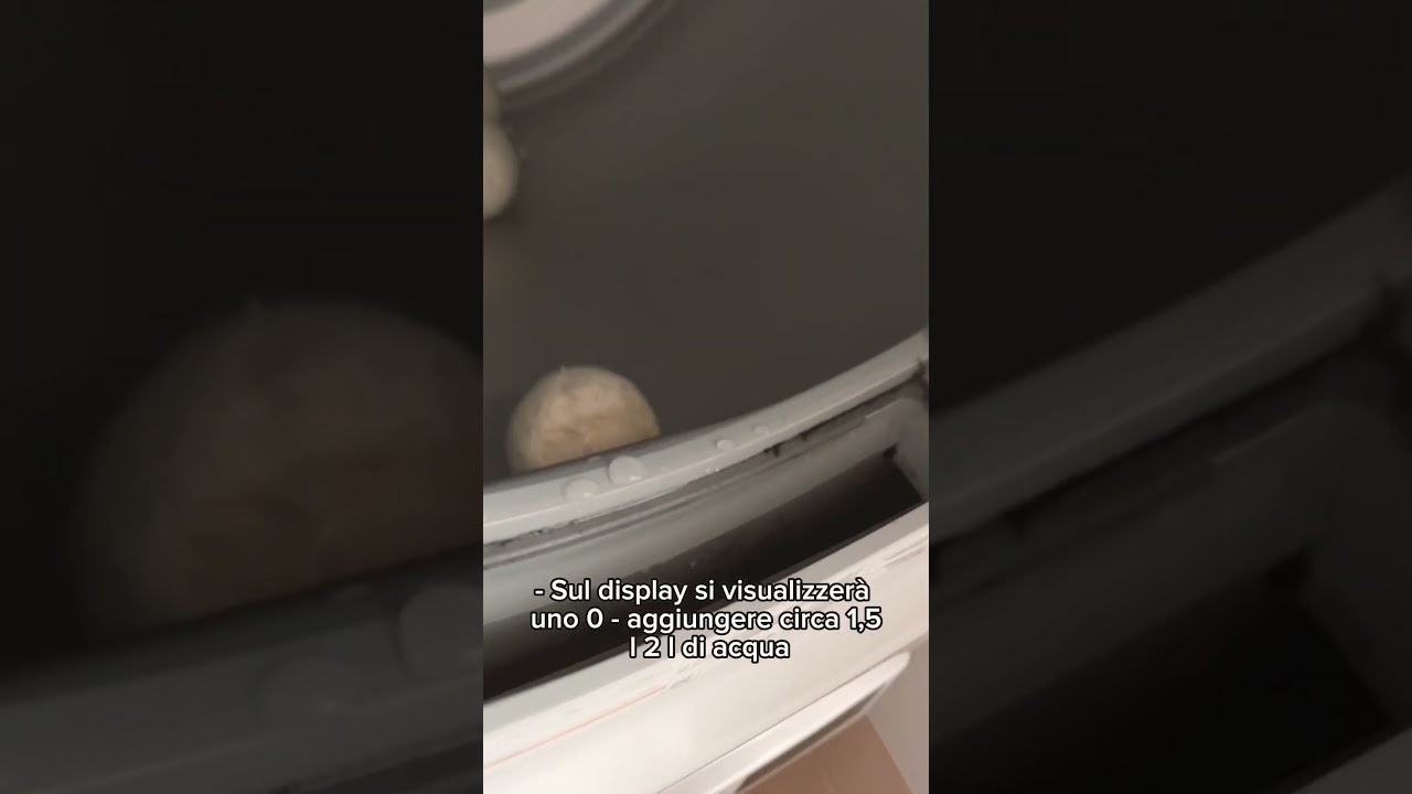 Asciugatrici LG, programma di auto pulizia filtro condensatore 