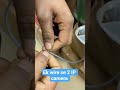 Ek wire se 2 IP camera Connection #networking #cat6 #lucknow #trending
