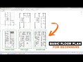 How to Draw Basic Floor Plan || Making a simple floor plan in Autocad Part-1