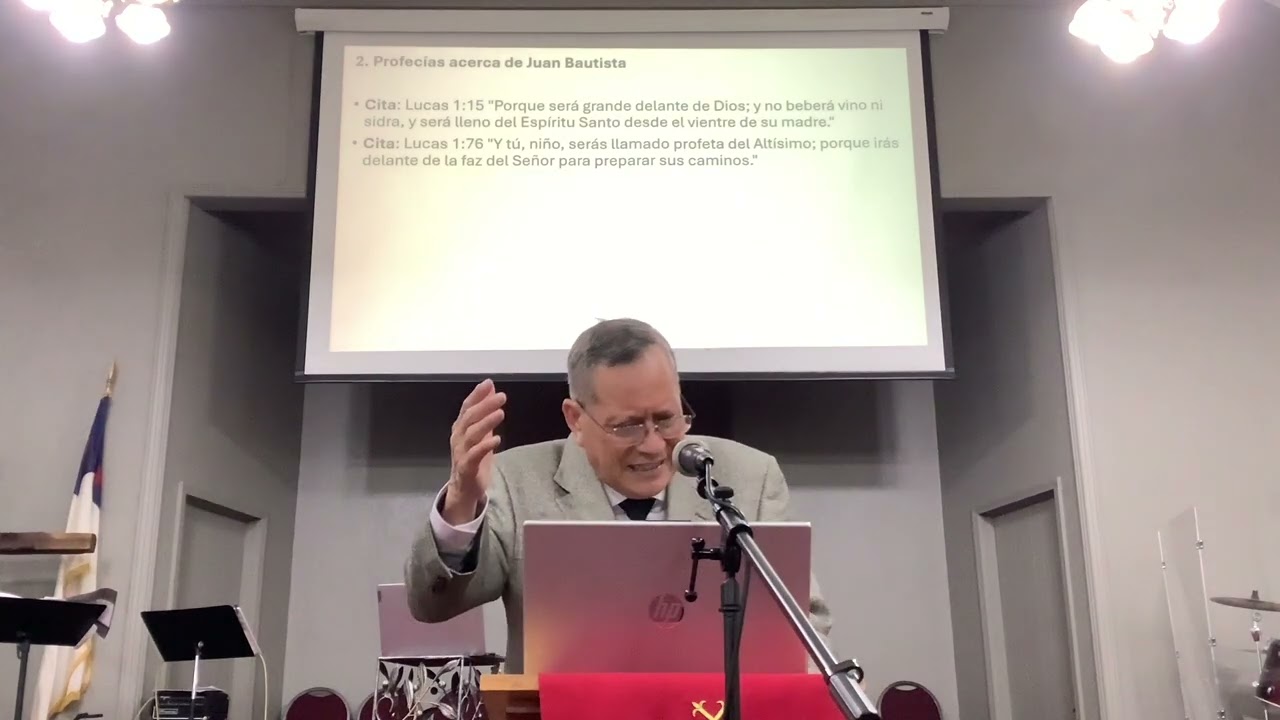 Juan el Bautista fue designado como el profeta del Altísimo para preparar el camino a Jesús 