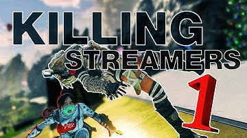Killing Streamers w/ Reactions #1 (Apex Legends)