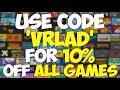 Use code 'VRLAD' For 10% off ALL VR Games