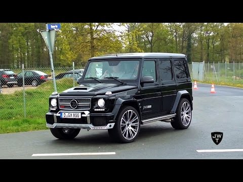 800HP 2013 Mercedes-Benz BRABUS G65 AMG Widestar Acceleration SOUNDS!