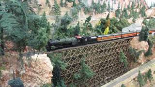 Great Northern Railway Gn S 2 4 8 4 Penger Train Leaving Hillyard