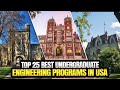 25 best undergraduate engineering programs in usa