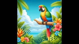 Parrot Perch - Atiel Training, Parrot Play Stand