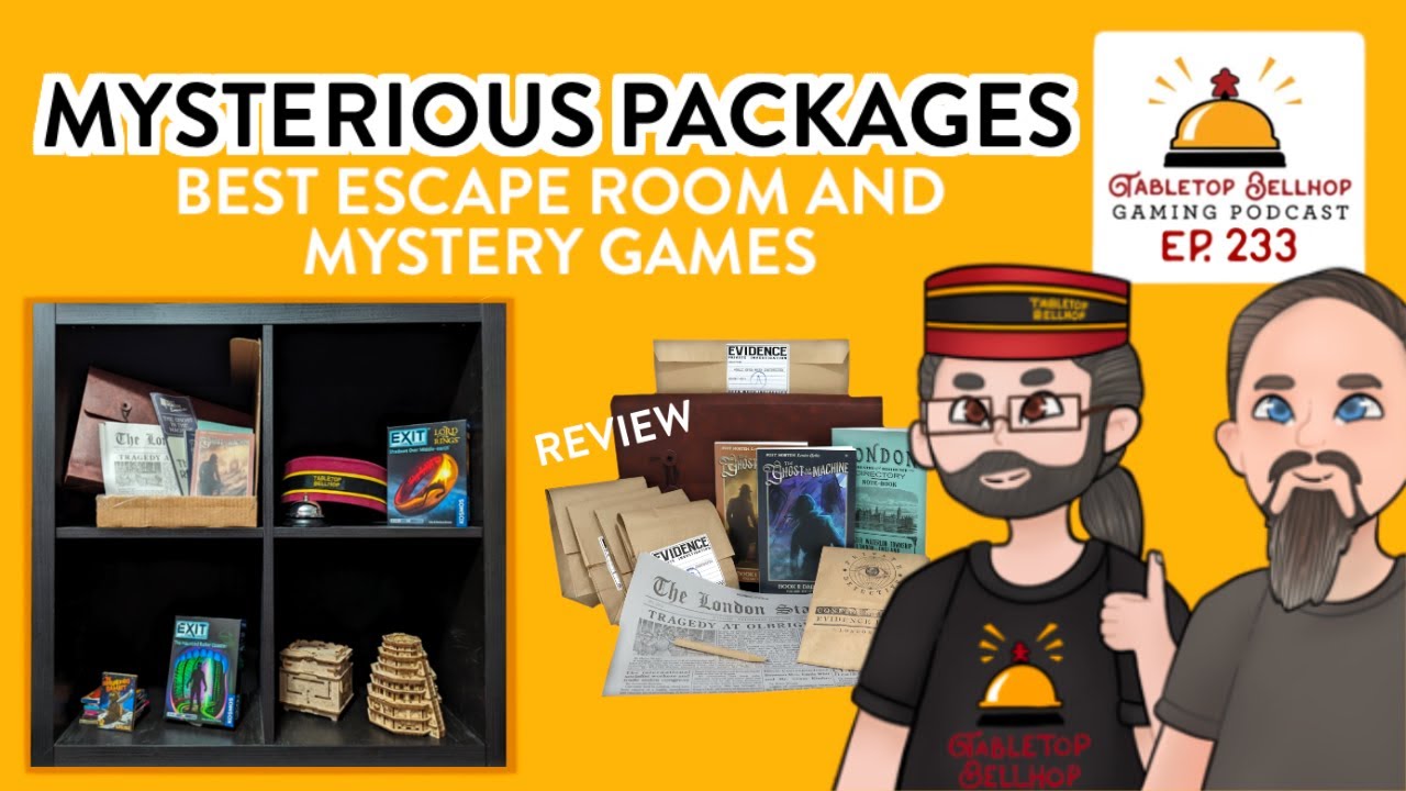 Mysterious Packages: Best Escape Room and Mystery Games, Tabletop ...