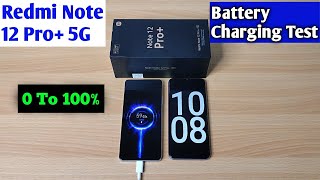 Redmi Note 12 Pro+ 5G Charging Time Test | 0 To 100% | 120W HyperCharge 🔥🔥