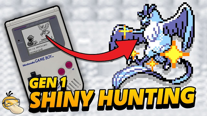 LIVE! Shiny ARTICUNO Hunting | Pokémon RED