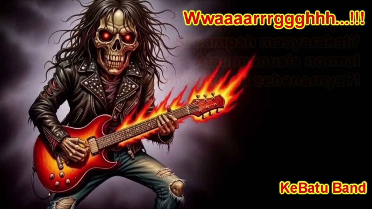 KeBatu Band - Siapa Sampah (Thrash Metal)