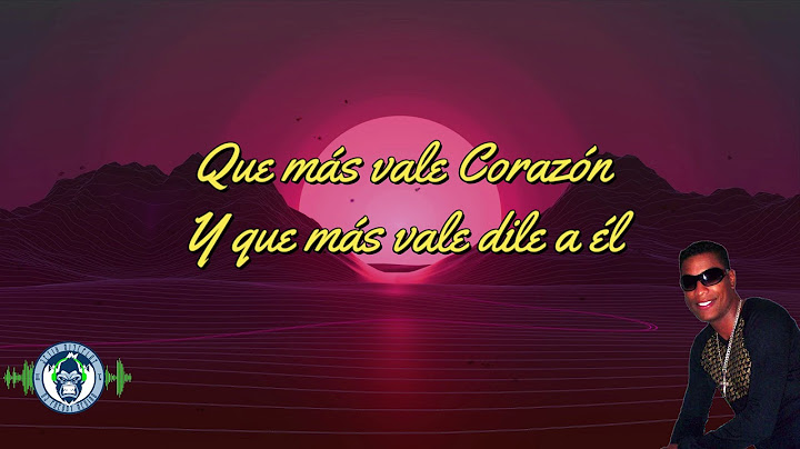 Letra Que más vale - Ronald Machado