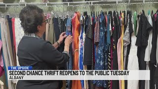 The Upside: Second Chance Thrift reopening to the public