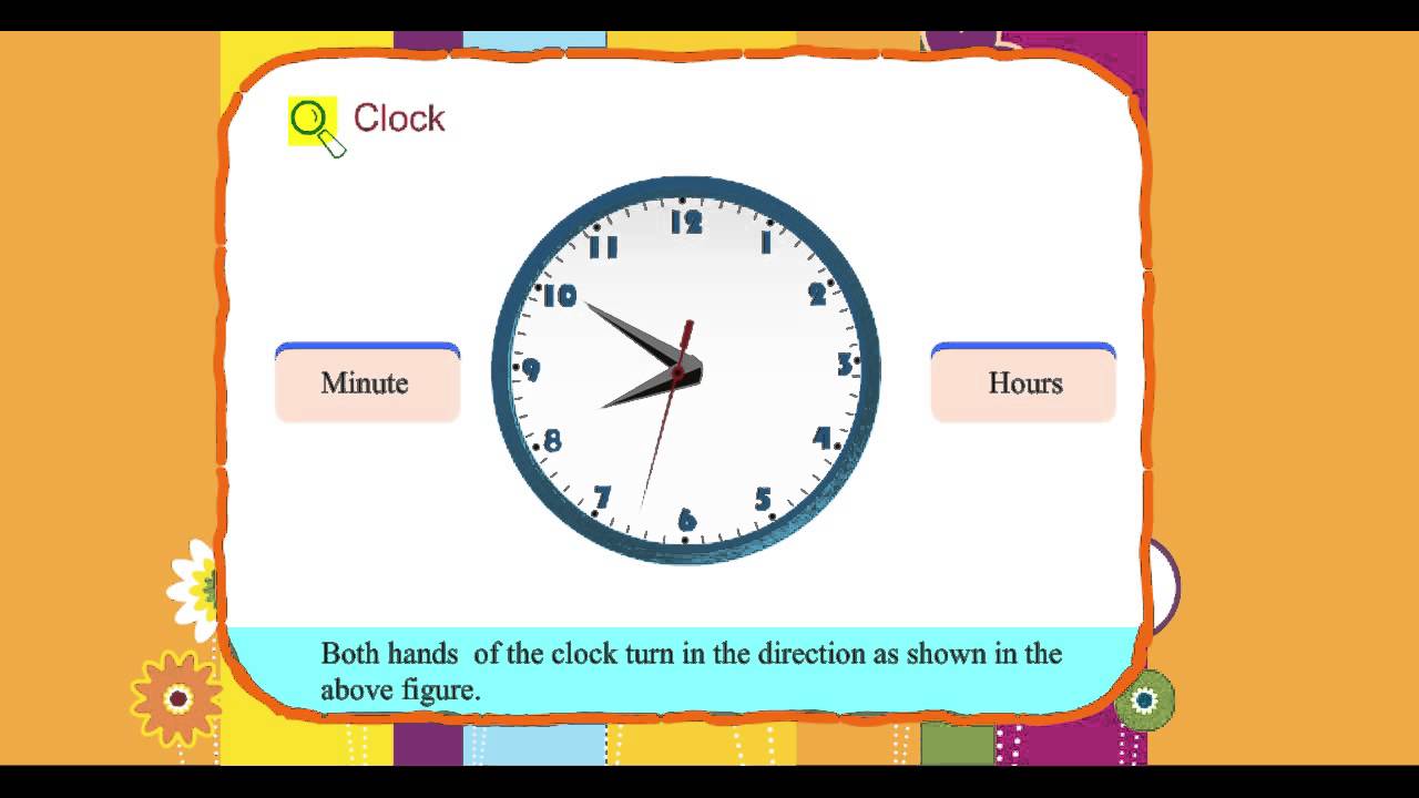 Explore Math Class 1, Unit 12, 05 Clock - YouTube