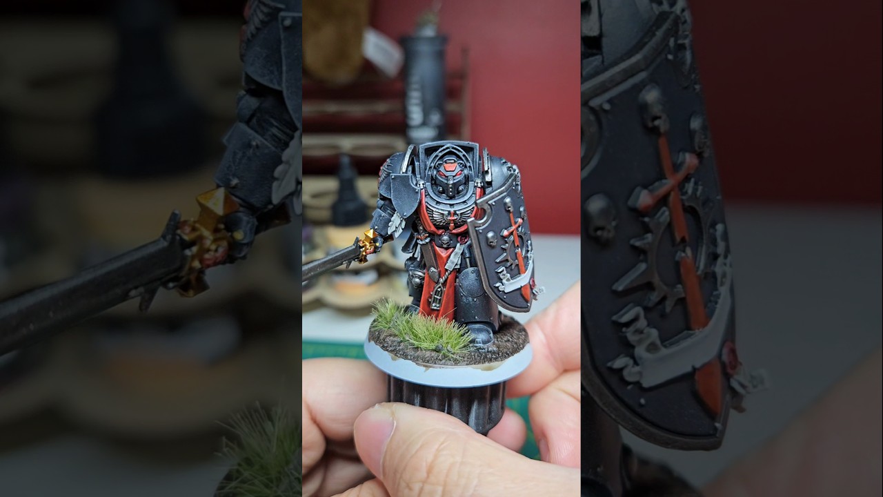 Fallen Angel Deathwing Knight, done! #warhammer40k #warhammer #darkangels #fallenangels #deathwing