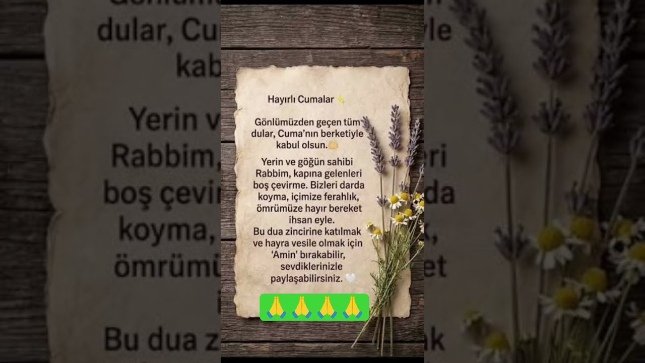 Hayırlı cumalar tüm dostlarımıza# #love #viral #keşfet#viralvideo#cuma#ilahi# #yemektarifi#shorts