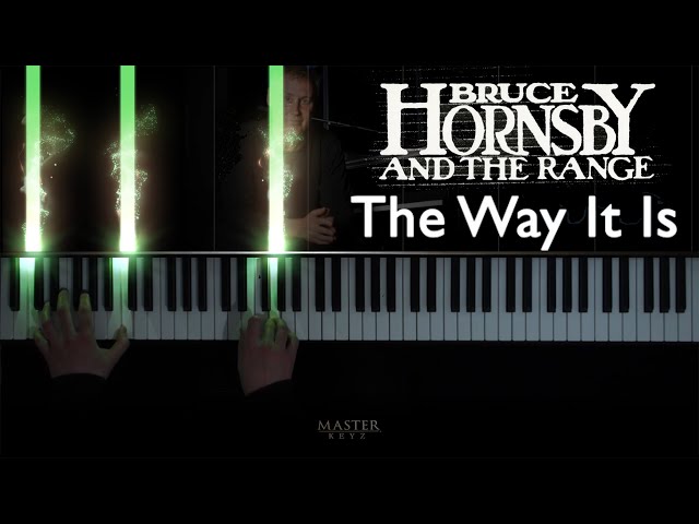 BRUCE HORNSBY - The Way it is. 1986 - Piano cover class=