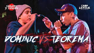 DOMINIC vs TEOREMA (EXHIBICIÓN) - SANGRE X SANGRE Vol. 2 #freestylerap #dominic #teorema