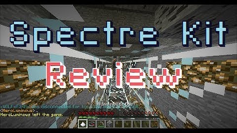 SPECTRE KIT Review | MCPVP | Hunger Games