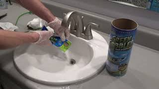 Slow Bath Sink Drain - Green Gobbler Drain Cleaner