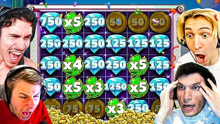 BIGGEST SLOTS WINS of STREAMERS ON THE WEEK! #4