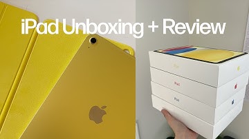 iPad 10th Generation Unboxing & Review🍋 + New Magic Keyboard Folio