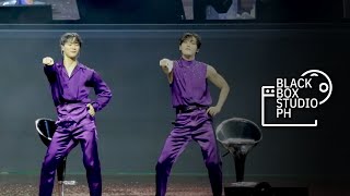 Moonbin and Sanha (ASTRO アストロ ) Ting Ting Tang Tang Dance Challenge at 'Diffussion' FANCON in Manila