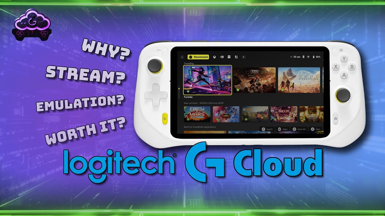 Logitech G Cloud в 2025 году — почему я выбрал ЭТУ портативную консоль?