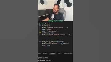 The Pro Way to Return Data from PyTest Fixtures  #softwaredevelopment #testautomation #qaautomation