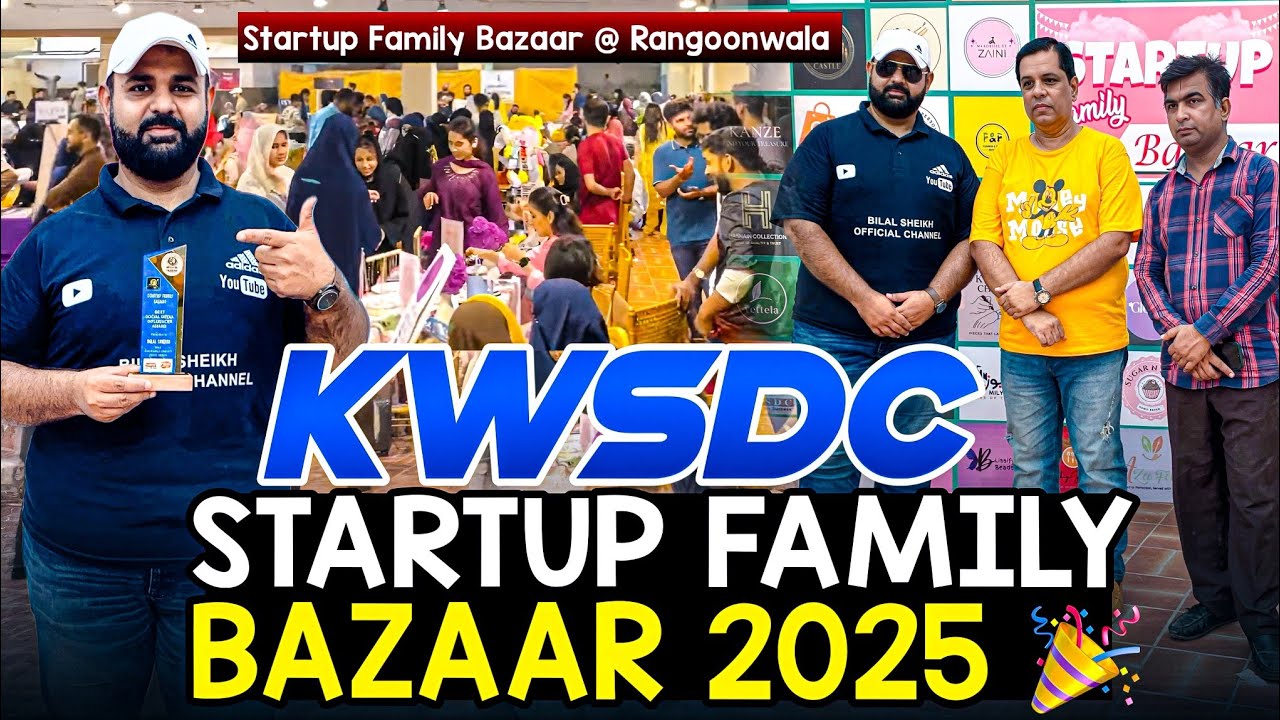 KWSDC | Startup Family Bazaar Karachi 2025 | Rangoonwala Community Centre Full Event Coverage