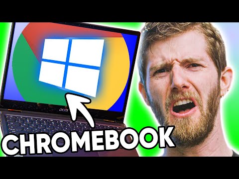 This is an ABOMINATION. - Parallels Windows on Chromebook