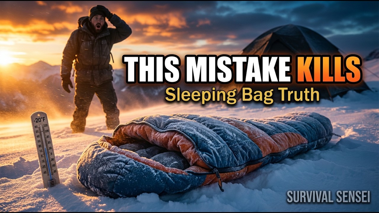 How I Survived  40°F Because I Knew This About Sleeping Bags