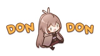 【DON DON!!】 giving out thankies