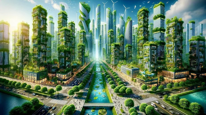 GREEN TOMORROW: Exploring AI-Created Eco-Friendly Cities of the Future