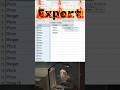 Beginner vs Expert | Count Products in Excel Using Shortcut | Office Excel Pro