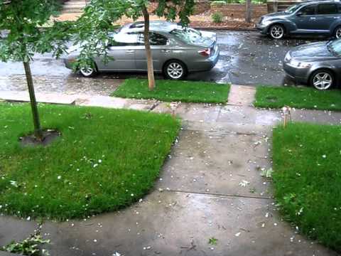 Golf Ball sized Hail storm July 13, 2011 Denver 80...