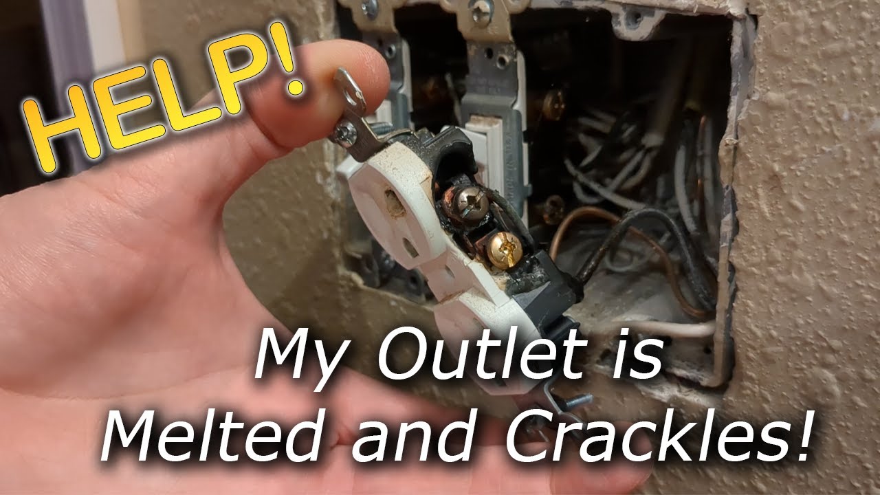 My Outlet is Melted and Crackles! - On the Job Troubleshooting and Repair