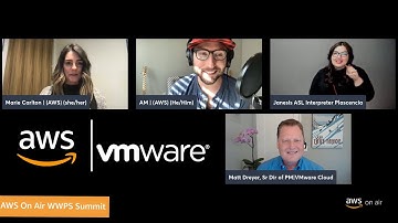 AWS On Air WWPS Summit 2022 ft. VMware Cloud on AWS GovCloud (US) | AWS Events