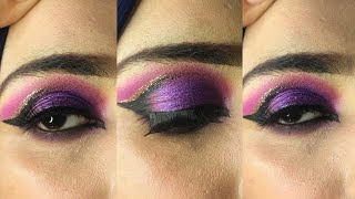 Purple Smokey Eye Makeup Idea for Party ||RABeautician