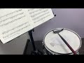 ABRSM Percussion Grade 1 - Study No.1