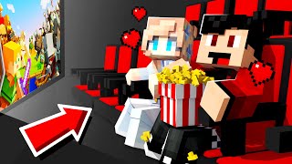 I TOOK MY WIFE TO THE MOVIES IN MINECRAFT!