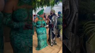 Ini Edo and Uche Jumbo dance gracefully at Chinnylove's traditional marriage #shorts