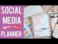 SOCIAL MEDIA PLANNER SETUP + TIPS FOR INSTAGRAM & YOUTUBE