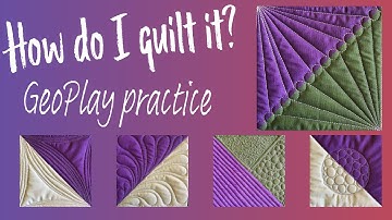 Half Square Triangle practice