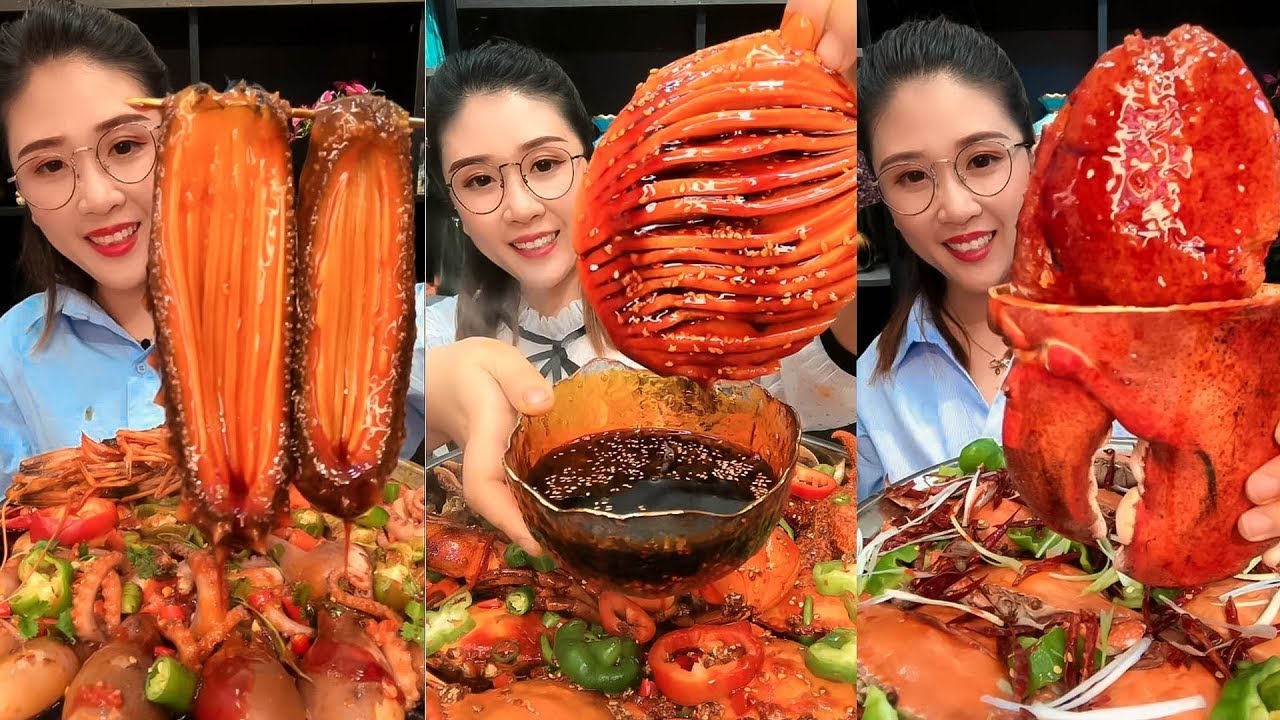 【Chinese Food Android 】What seafood can you eat everyday 6 Super spicy
