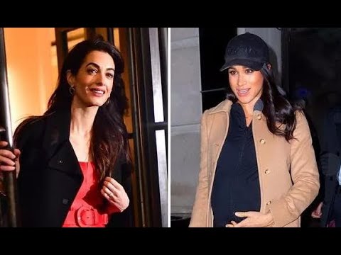 Video: Amal Clooney è Diventata Ospite Della Festa Di Meghan Markle A New York