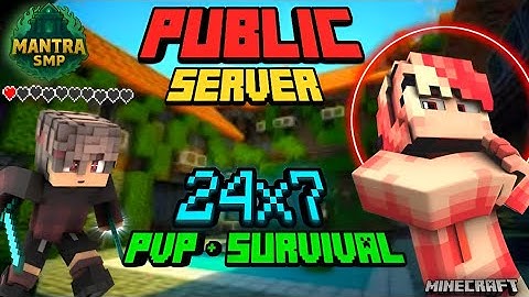 24/7  Minecraft SMP (PUBLIC) ~ 1.21 Java & Bedrock Survival Server| IP: play.worldofangara.fun